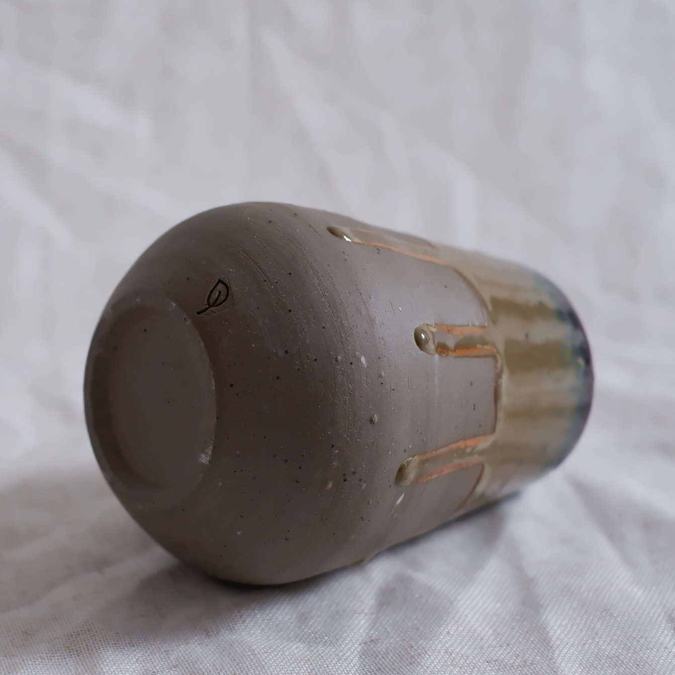 Melted Basil Vase