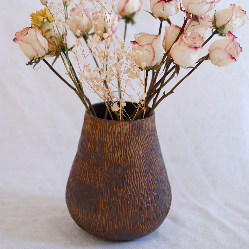 Vase bûche