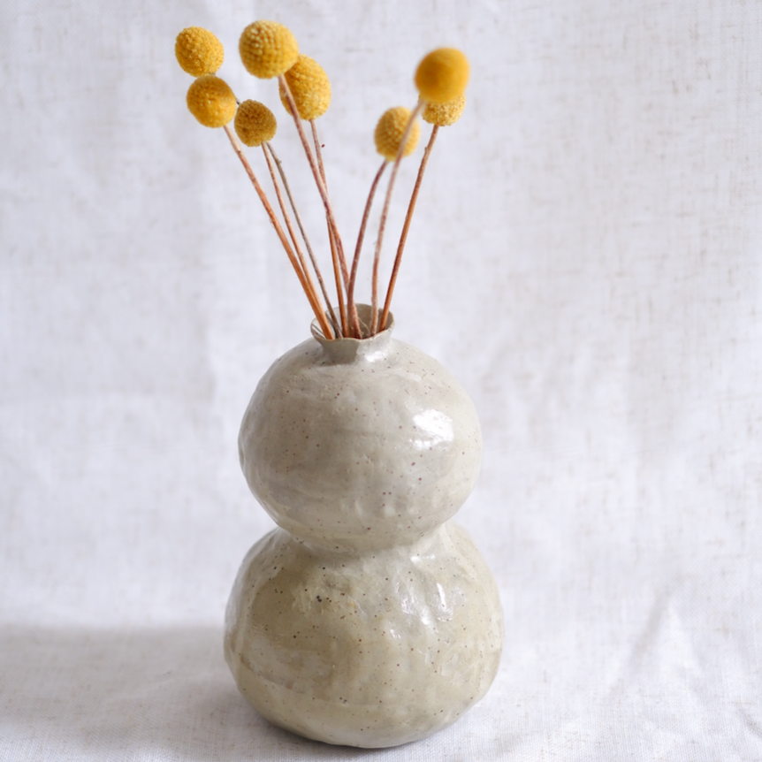 Vanilla Bean Peanut Bud Vase