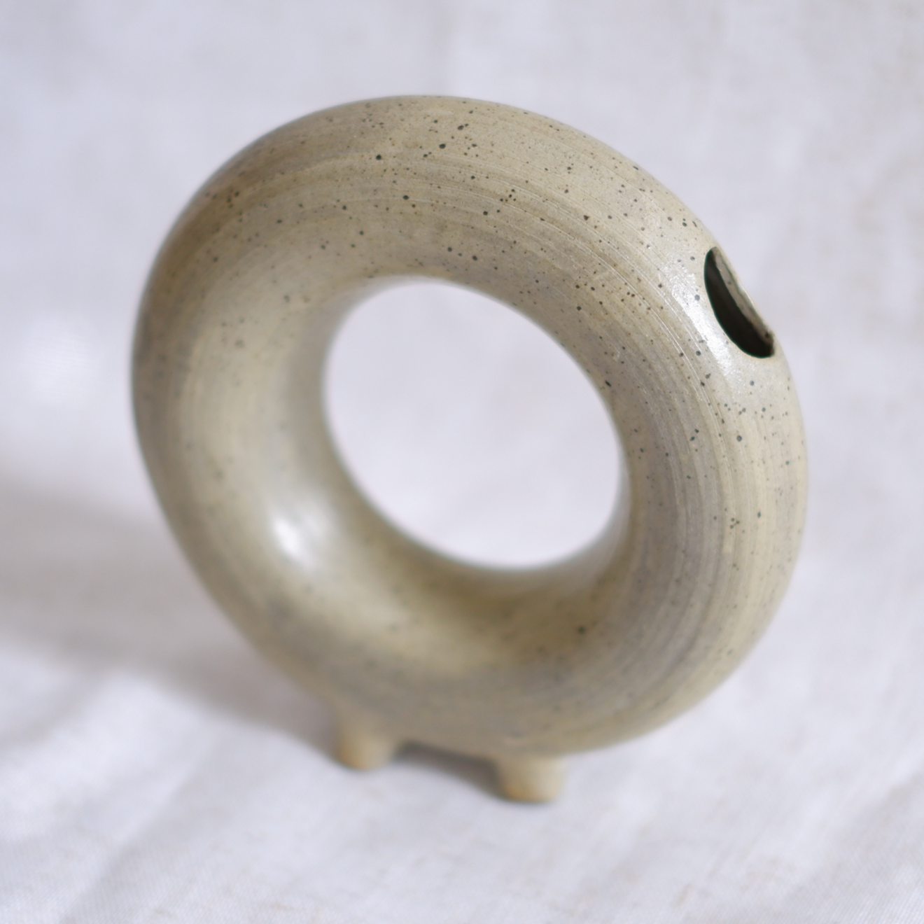 Vanilla Bean Donut (Vase)