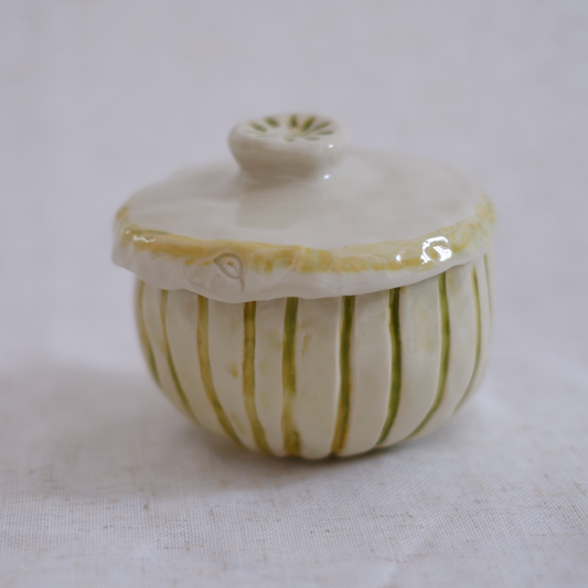 Boîte crème de citron vert pincée