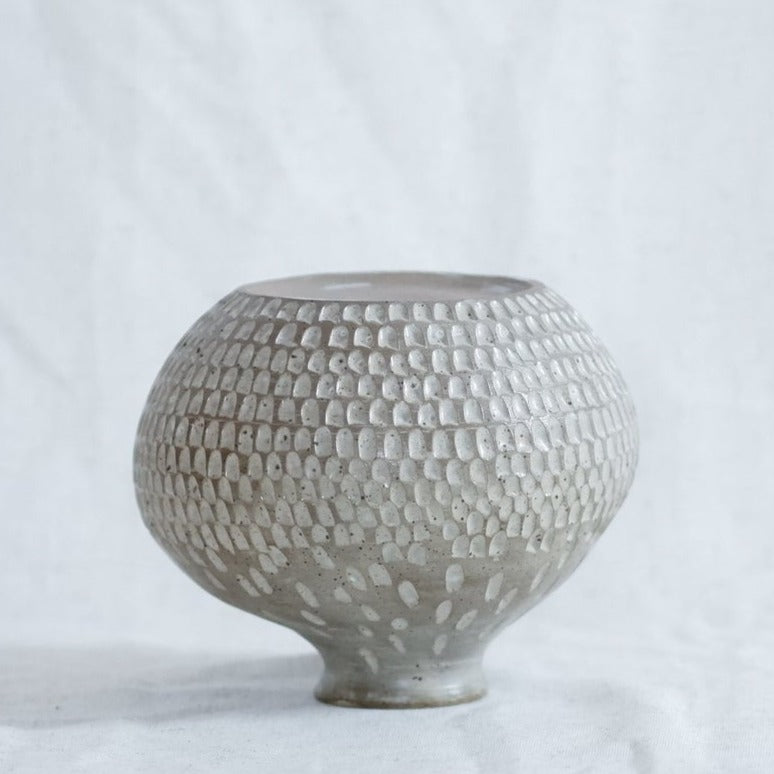 Carved Lumpy Vase