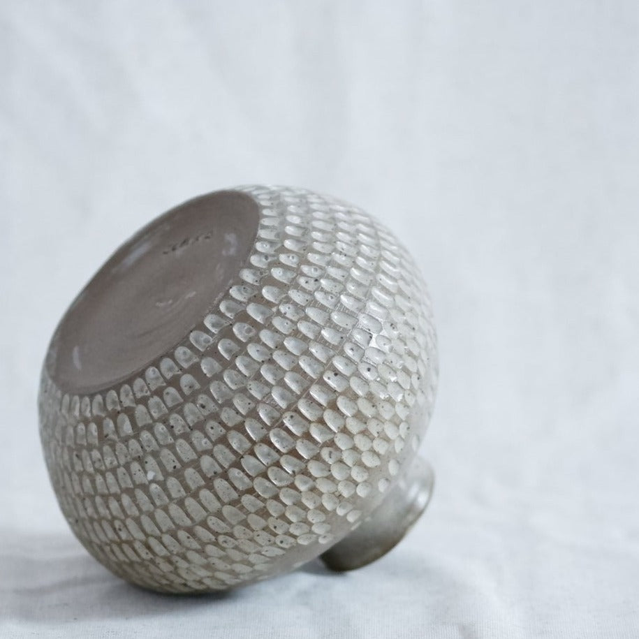 Carved Lumpy Vase