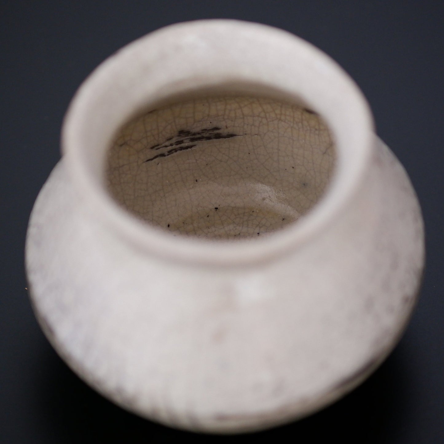 Angular White Vase