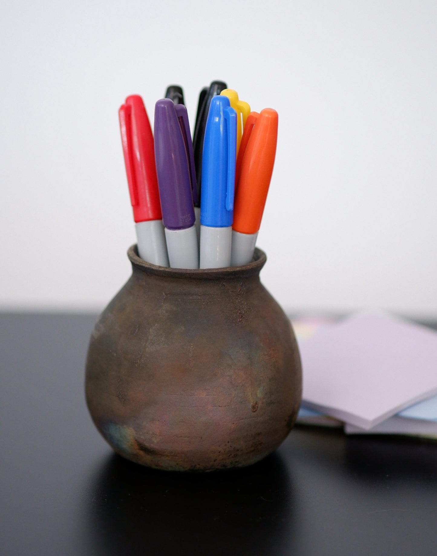 Iridescent Matte Vase