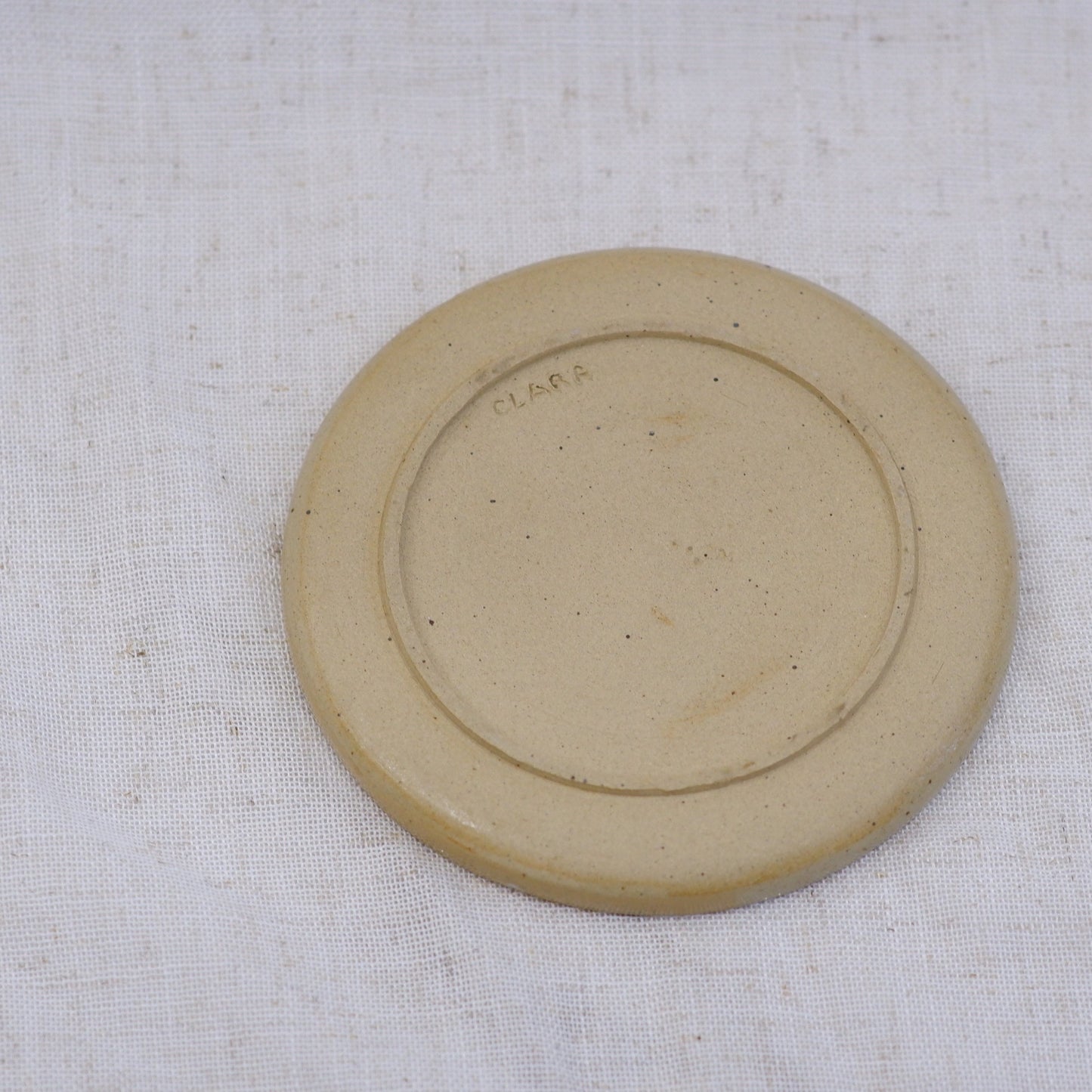 Half Cream Plate