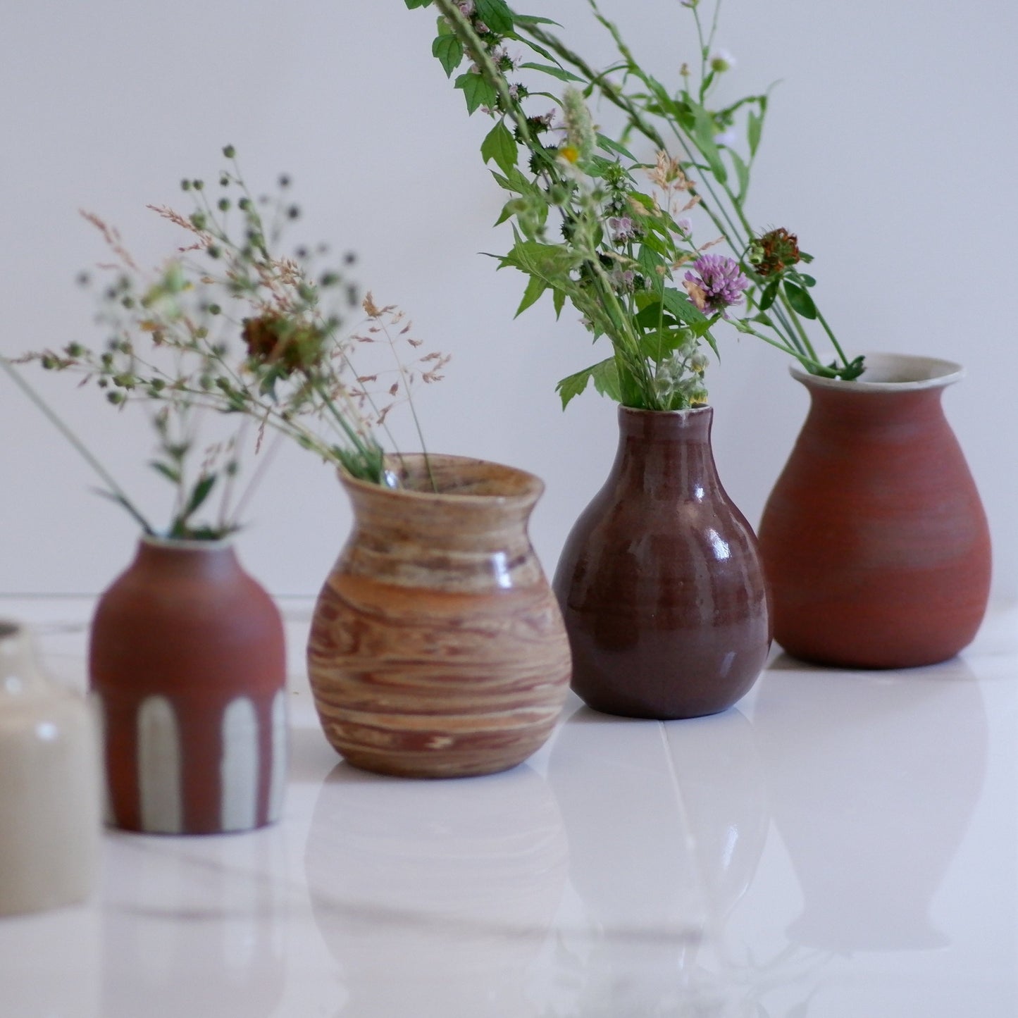 Glossy Bottle Vase