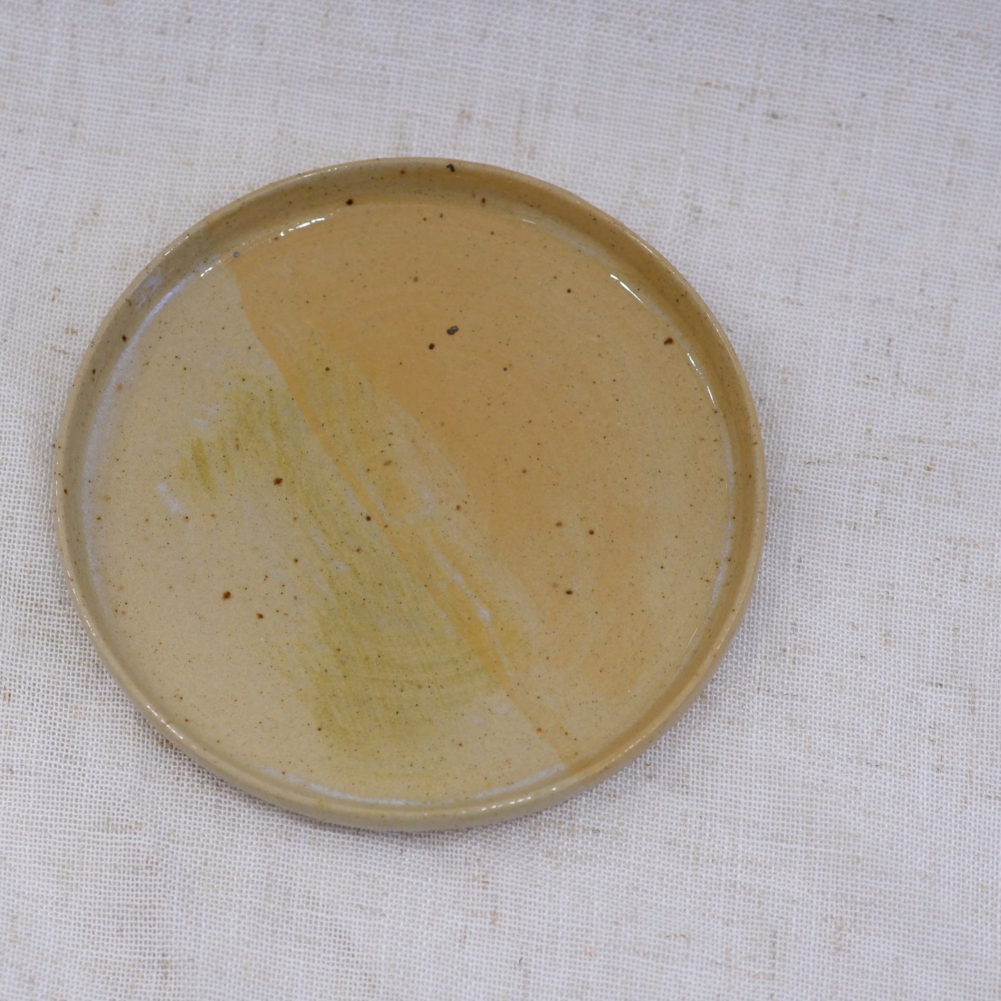 Half Cream Plate