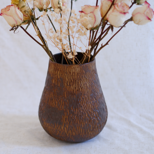 Vase bûche