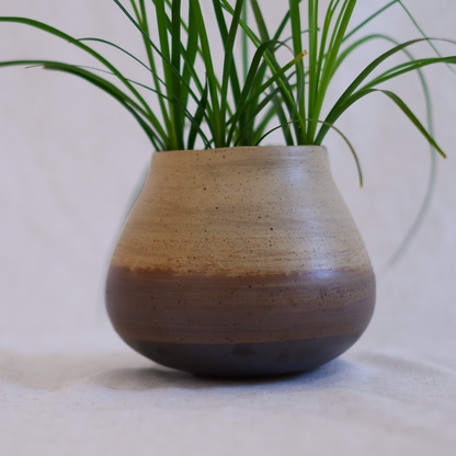 Mustard Bronze Plant Pot Cover