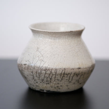 Angular White Vase
