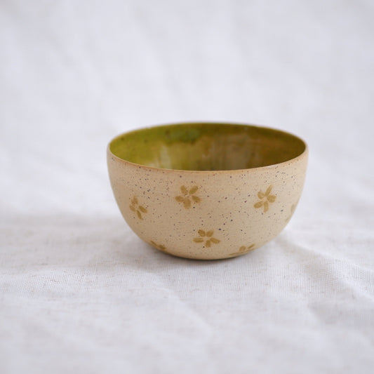 Green Flower Bowl