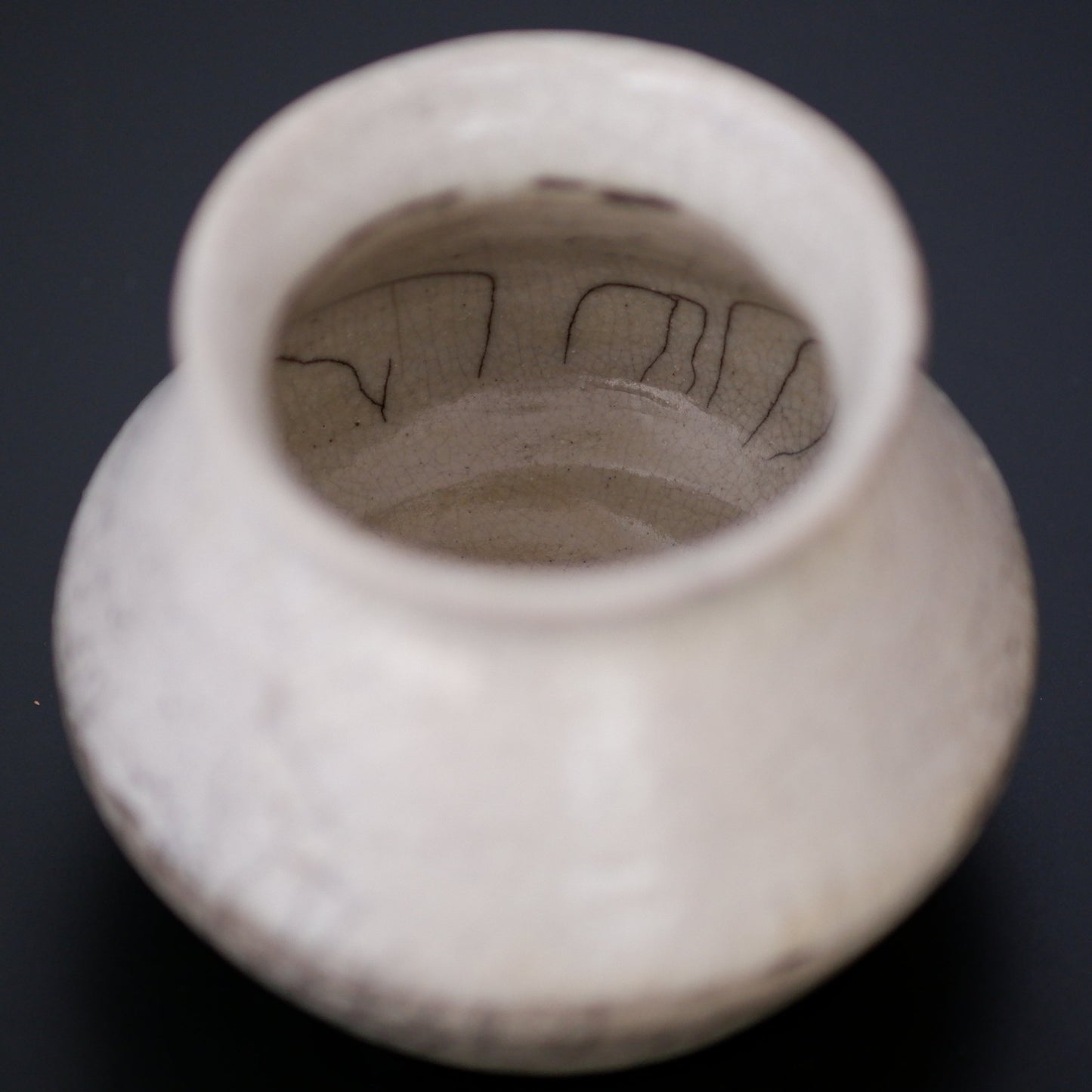 Angular White Vase